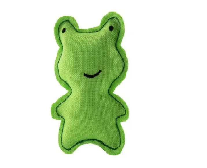 Beco Frog Shaped Catnip Toy for Cats at ithinkpets.com (1)