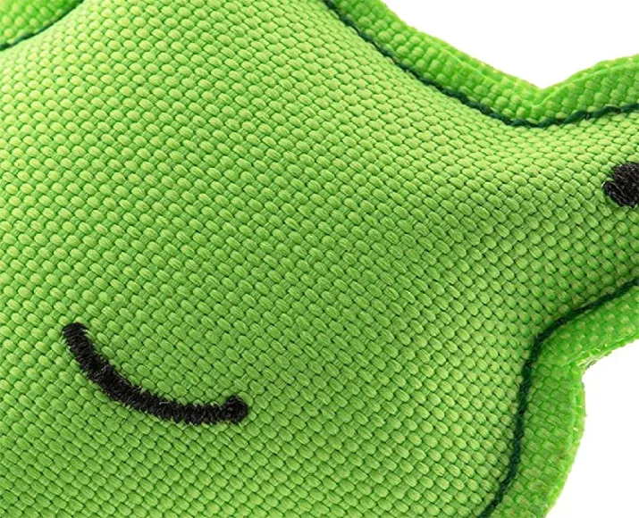Beco Frog Shaped Catnip Toy for Cats at ithinkpets.com (2)