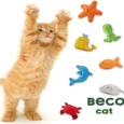 Beco Frog Shaped Catnip Toy for Cats & Kitten