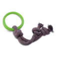 Beco Hoop On Rope Toy for Dogs, Green