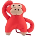 Beco Monkey Shaped Plush Toy for Dogs, Squeaker Inside