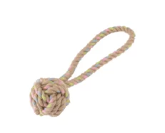 Beco Rope Ball on Loop Toy for Dogs at ithinkpets.com (1)