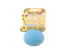 Beco Rubber Treat Ball Toy For Dogs Blue at ithinkpets.com (1)