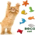 Beco Whale Shaped Catnip Toy for Cats & Kitten
