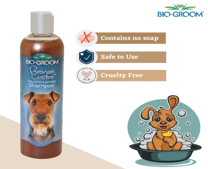 Bio-Groom Bronze Luster Colour Enhancing Dog Shampoo at ithinkpets (1)