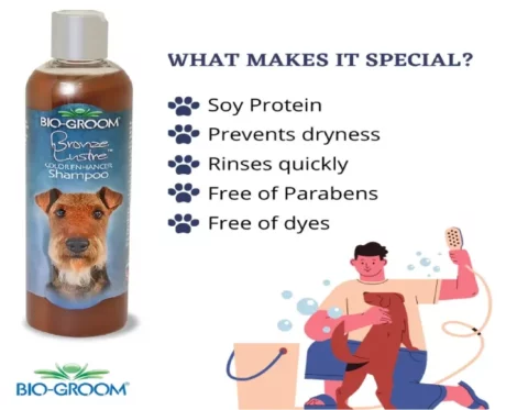 Bio-Groom Bronze Luster Colour Enhancing Dog Shampoo at ithinkpets