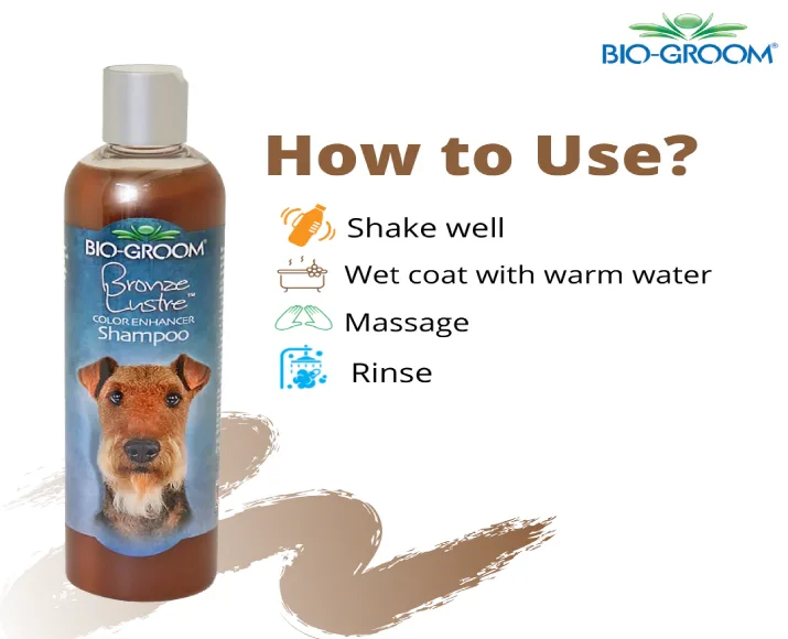 Bio-Groom Bronze Luster Colour Enhancing Dog Shampoo at ithinkpets (4)
