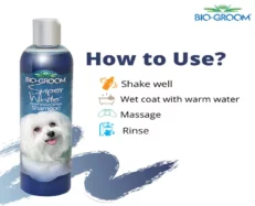 Bio-Groom Super White Coat Brightening Dog Shampoo at ithinkpets.com