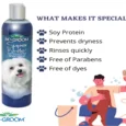 Bio-Groom Super White Coat Brightening Dog Shampoo 355 ml Dogs And Cats (All Ages)
