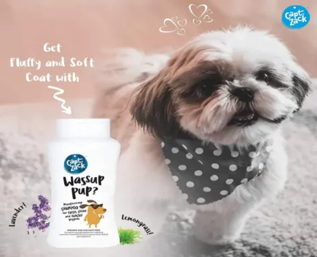 Captain Zack Wassup Pup Puppy Shampoo 200 ml at ithinkpets.com (2)