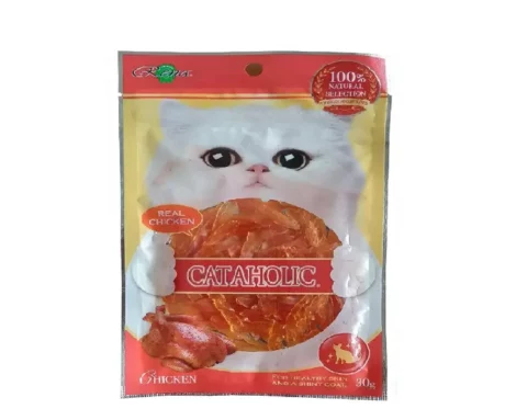 Cataholic Neko Soft Chicken Jerky Kitten And Adult Cat Treat at ithinkpets