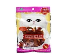 Cataholic Neko Soft Chicken Spiral and Fish Kitten And Adult Cat Treat at ithinkpets