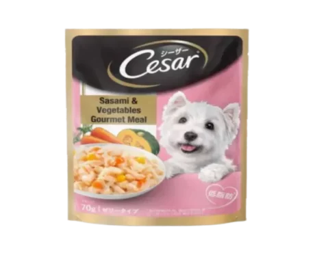 Cesar Sasami and Vegetables at ithinkpets.com
