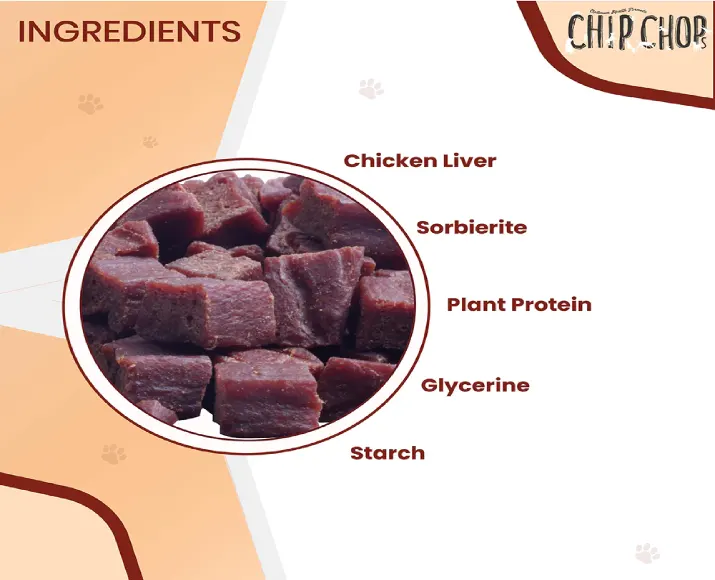 Chip Chops Chicken Liver Cubes Puppies and Adult Dog Treat at ithinkpets (5)