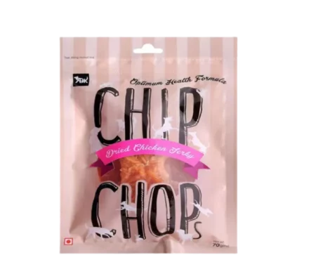 Chip Chops Sun Dried Chicken Jerky Puppies and Adult Dog Treat