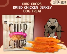 Chip Chops Sun Dried Chicken Jerky Puppies and Adult Dog Treat at ithinkpets