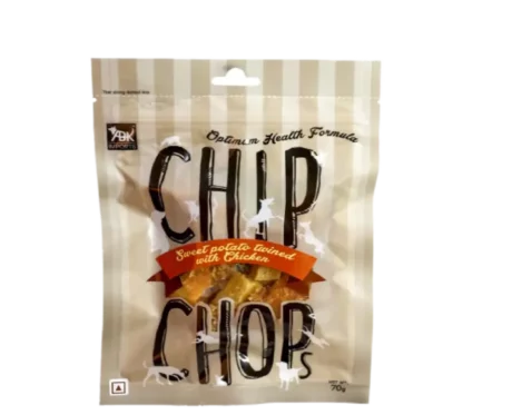 Chip Chops Sweet Potato Chicken Puppies and Adult Dog Treat at ithinkpets