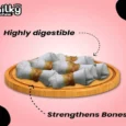 Dogaholic Milky Chew Chicken Bone Style Dog Treat 10 pcs 140 Gms