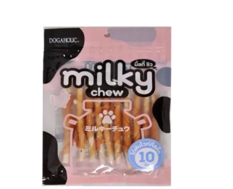 Dogaholic Milky Chew Chicken Stick Style Puppies & Adult Dog Treat 10 pcs at ithinkpets
