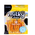 Dogaholic Milky Chew Chicken and Cheese Stick Style Dog Treat 15 pcs 130 Gms