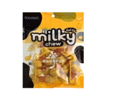 Dogaholic Milky Chicken and Cheese Bone Style, Puppies & Adult Dog Treat at ithinkpets