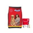 Drools Chicken and Egg Adult Dog Food 3kg and 20pcs Bone Combo