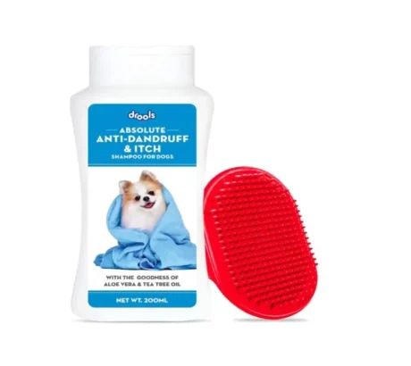 Drools Combo of Anti-Dandruff and Itch Shampoo for Dogs at ithinkpets.com
