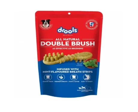 Drools Double Brush Dental Treat at ithinkpets.com