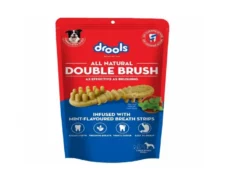 Drools Double Brush Dental Treat for Large Breed dogs at ithinkpets.com