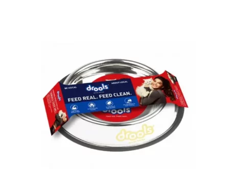 Drools Stainless Steel Dog Feeding Bowl at ithinkpets.com