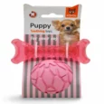 FOFOS Milk Bone & Ball Dog Toy, Small and Medium Breed, Puppy and Adult