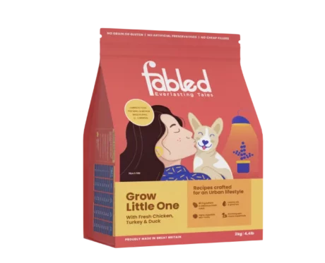 Fabled Grow Little One Puppy Small Breed Recipe Dry Dog Food, With Fresh Chicken, Turkey And Duck at ithinkpets