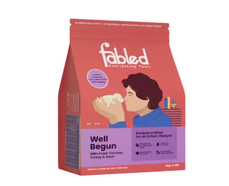 Fabled Well Begun Starter Recipe Dry Dog Food at ithinkpets