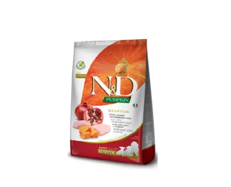 armina N&D Pumpkin Chicken and Pomegranate Starter Puppy Dry Food at ithinkpets.com