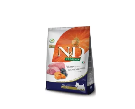 Farmina N&D Pumpkin Lamb and Blueberry Adult Mini Dog Dry Food, 2.5 kgs at ithinkpets (2)