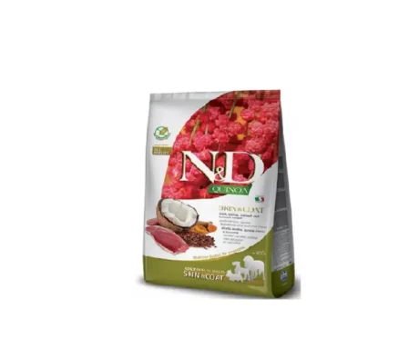 Farmina N&D Quinoa Skin and Coat Duck Adult Dog Dry Food, 2.5 Kgs at ithinkpets