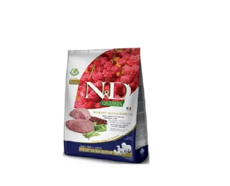 Farmina N&D Quinoa Weight Management, 2.5 Kgs- Adult Dog Dry Food at ithinkpets