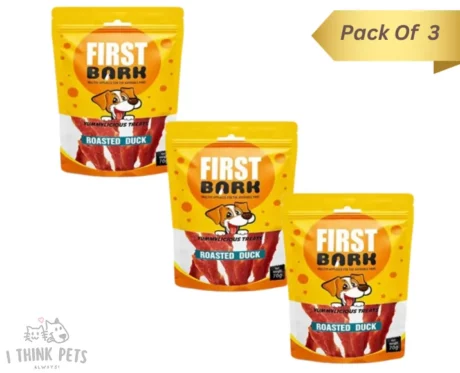 First Bark Roasted Duck Dog Treat, 70 Gms at ithinkpets.com (1)