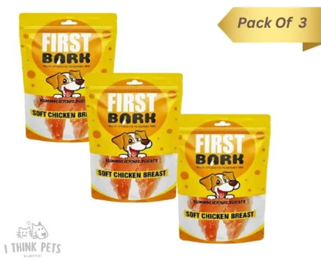 First Bark Soft Chicken Breast Dog Treat, 70 Gms at ithinkpets.com (1)