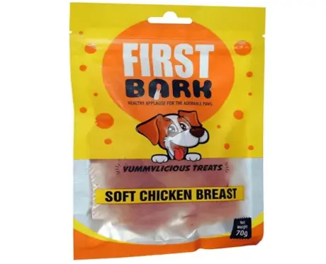 First Bark Soft Chicken Breast Dog Treat, 70 Gms at ithinkpets.com 2