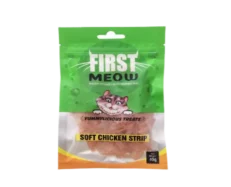 First Meow Soft Chicken Strip at ithinkpets.com