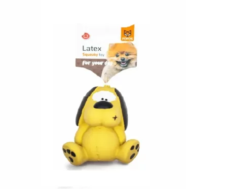 Fofos Latex Bi Squeaky Puppies and Dog Toy at ithinkpets.com (1)