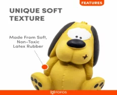 Fofos Latex Bi Squeaky  Puppies and Dog Toy at ithinkpets.com (2)