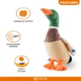 Fofos Plush Toy Wild Duck, Puppy and Adult