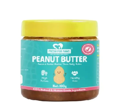 Fresh For Paws Peanut Butter for Dogs 100 Gms at ithinkpets.com (1)