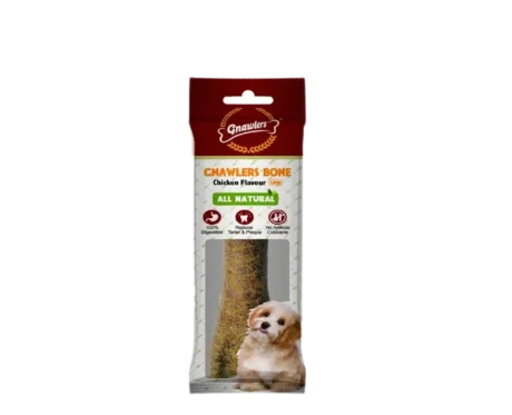 Gnawlers Chicken Bone 5 inches, Dog Treat at ithinkpets