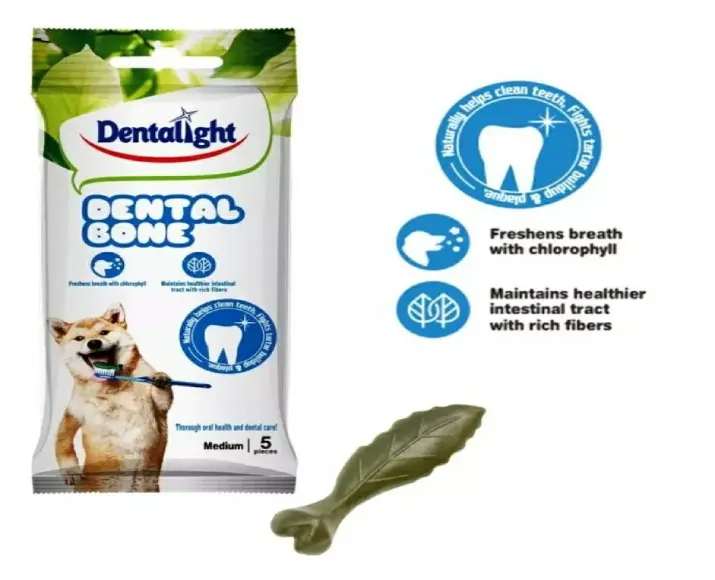 Gnawlers Dentalight Dental Bone Veg Dog Treat at ithinkpets (1)