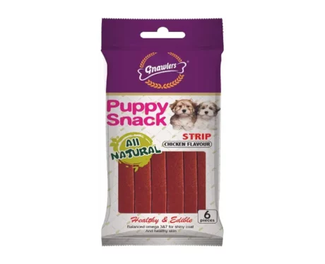 Gnawlers Puppy Chicken Strip Dog Treat at ithinkpets