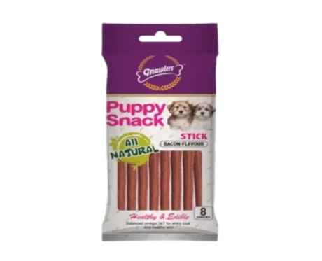 Gnawlers Puppy Snack Stick Bacon Dog Treats at ithinkpets