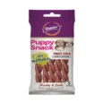 Gnawlers Puppy Snack Twist Stick Lamb Dog Treats, 80 Gms